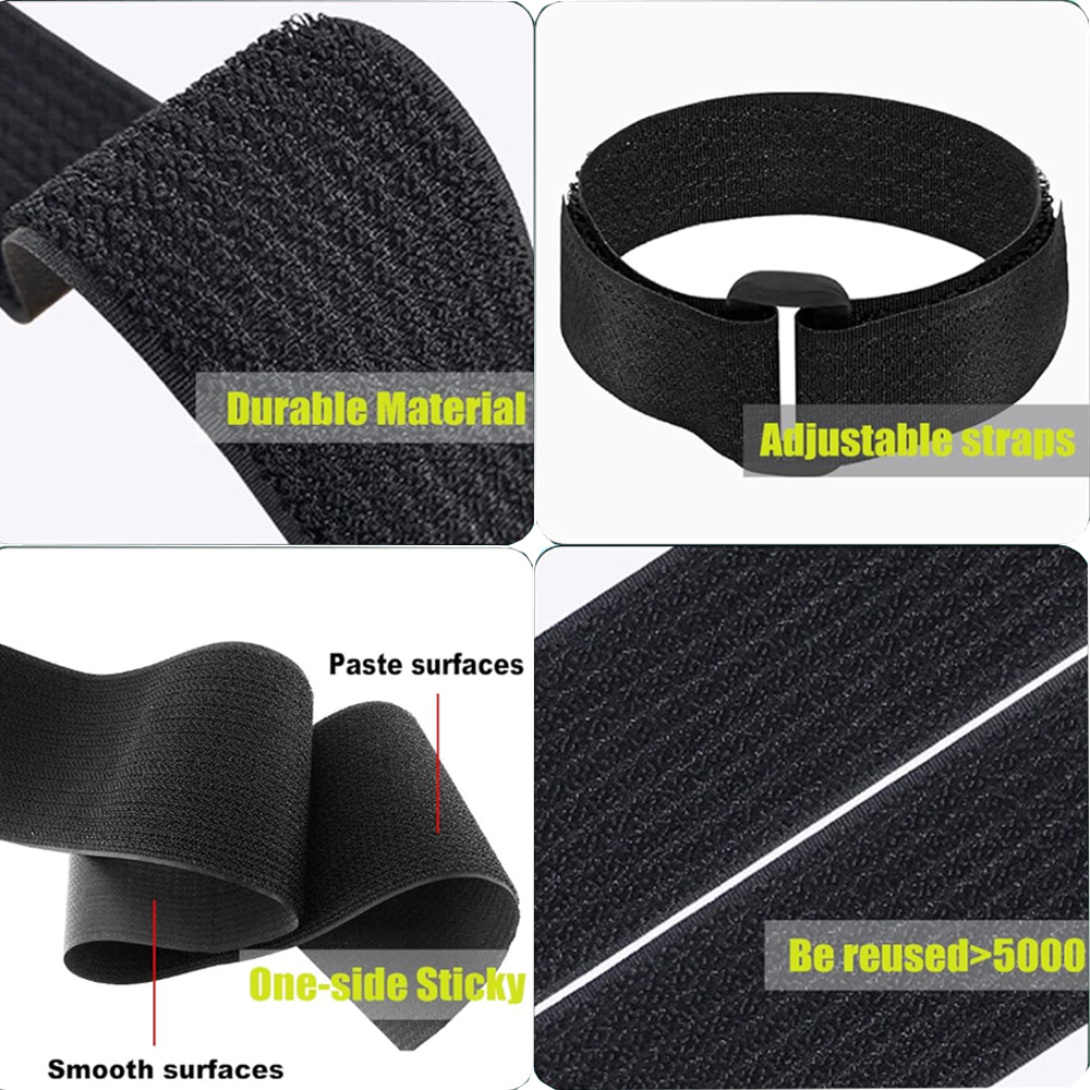 Reusable Hook and Loop Fastening Straps - For Tesla Cybertruck (2024)