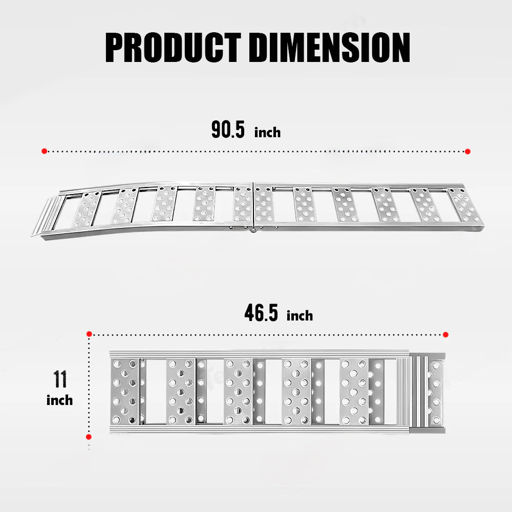 Aluminum Portable Loading Ramp - For Tesla Cybertruck (2024)