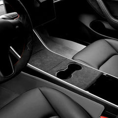 Alcantara Center Console Cover – For Tesla Model 3/Y (2017-2024)