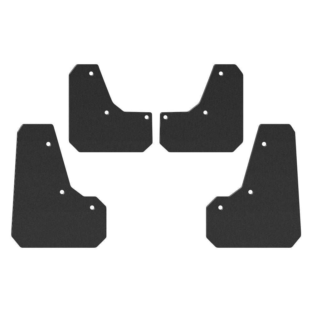 Flexible and Bendable Mud Flaps Splash Guards Front Rear Mudguard Kit - For Tesla Cybertruck (2024)