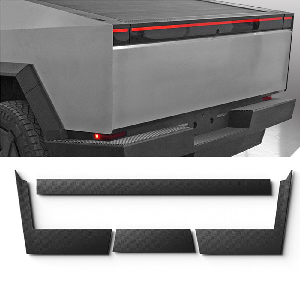 Rear Bumper & Tailgate Protectors - For Tesla Cybertruck (2024)