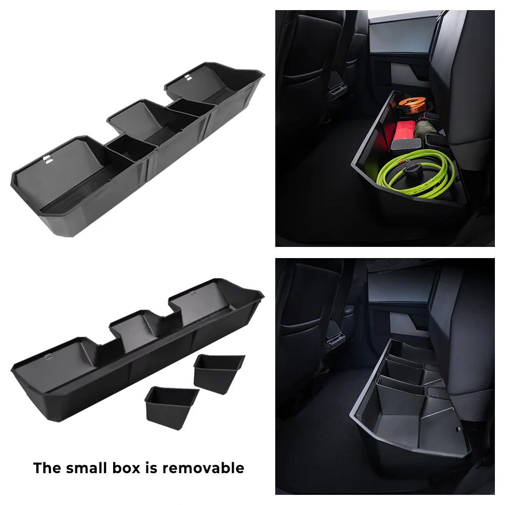 Rear Underseat Storage Bin - For Tesla Cybertruck (2024)