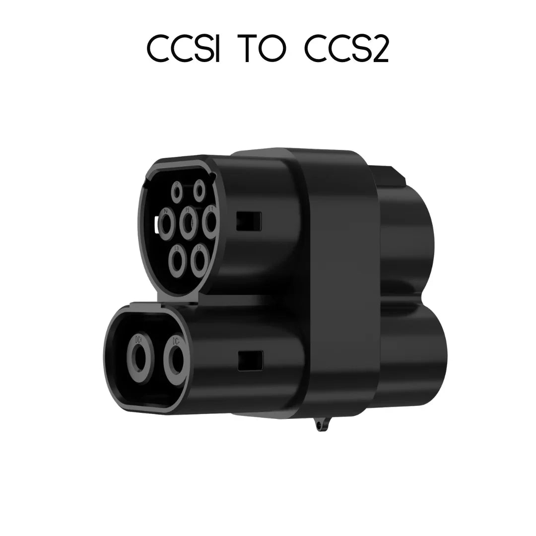 CCS1 to CCS2 Adapter EV Fast Charging Adapter - For All Tesla Models (2012-2024)