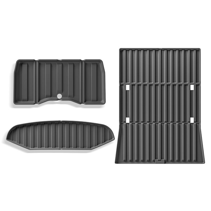 All Weather TPE Floor Mats Cargo Liners Set - For Tesla Cybertruck (2024)