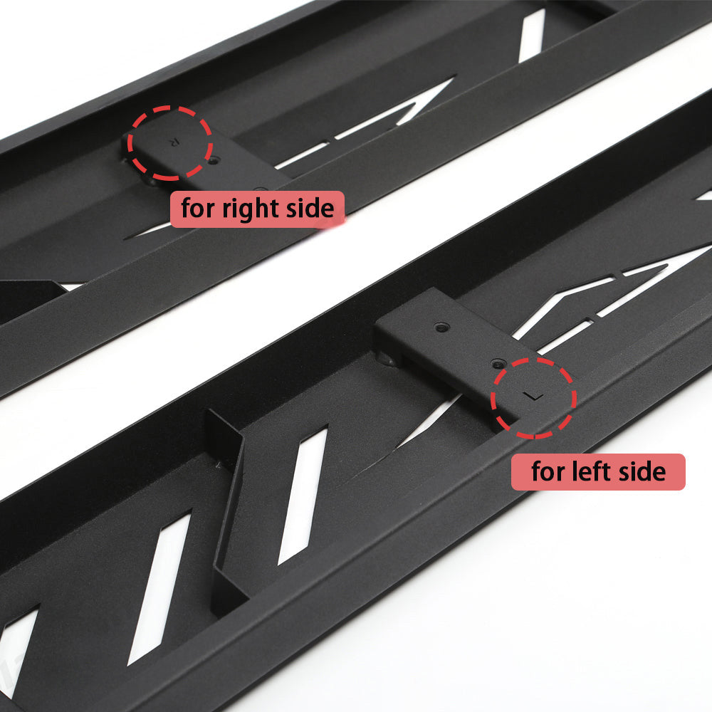 Running Boards Side Steps - Exterior Brackets Nerf Bars - For Tesla Cybertruck (2024)