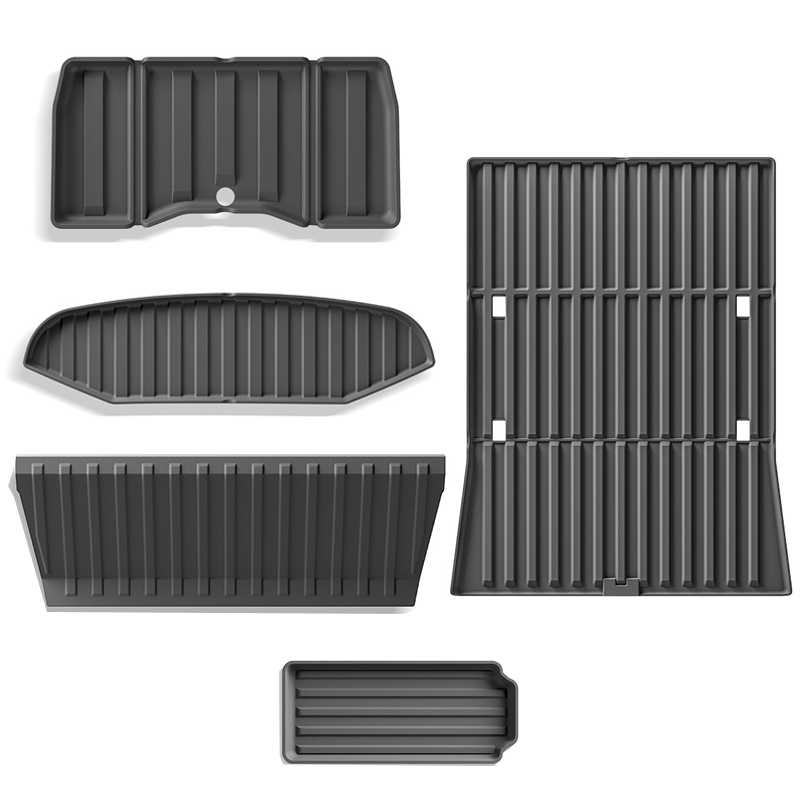 All Weather TPE Floor Mats Cargo Liners Set - For Tesla Cybertruck (2024)