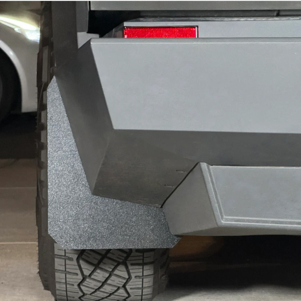 Flexible and Bendable Mud Flaps Splash Guards Front Rear Mudguard Kit - For Tesla Cybertruck (2024)