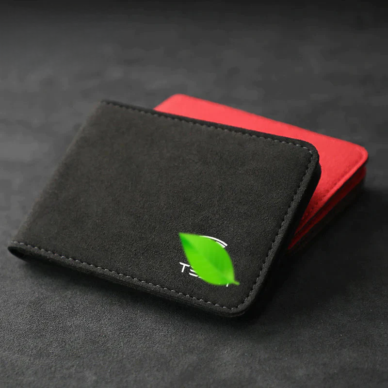 Alcantara Wallet – For Tesla Model 3/Y/X/S (2012-2024)