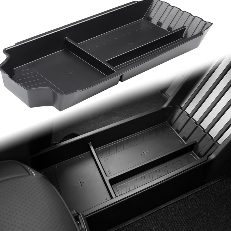 TPE Center Console Lower Tray Organizer - For Tesla Cybertruck (2024)