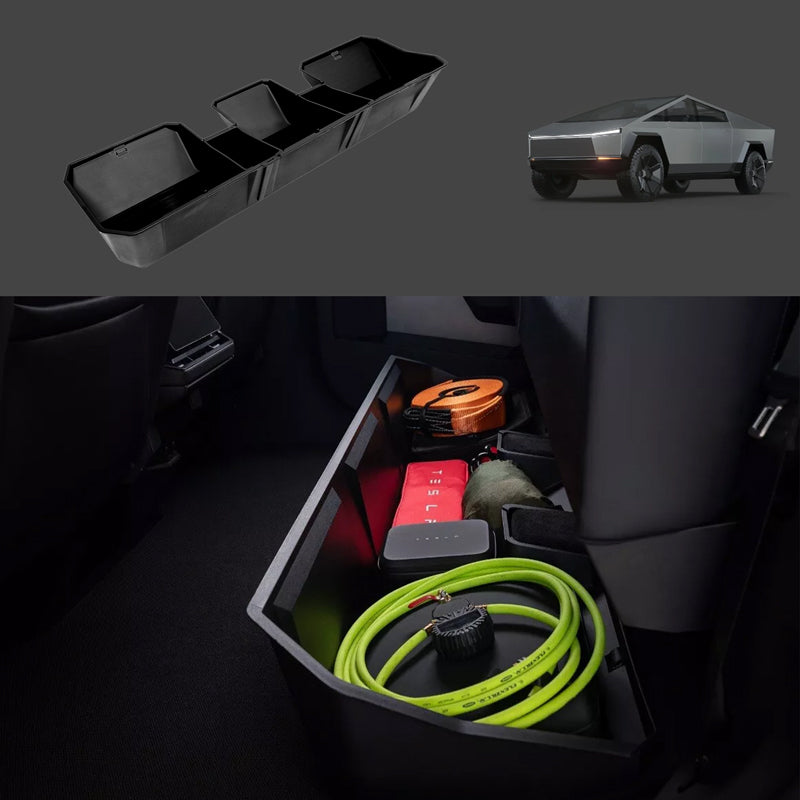 Rear Underseat Storage Bin - For Tesla Cybertruck (2024)