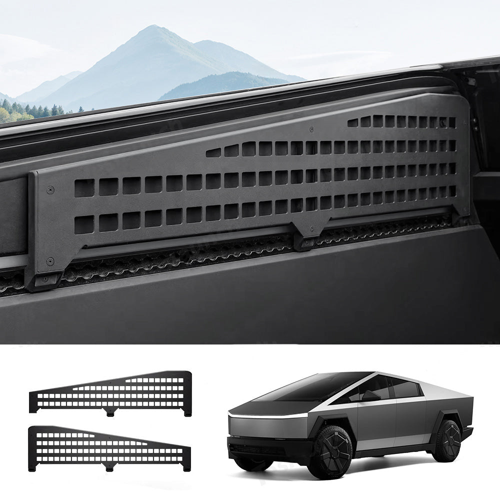 Truck Bed L-Track Molle Panels - For Tesla Cybertruck (2024)