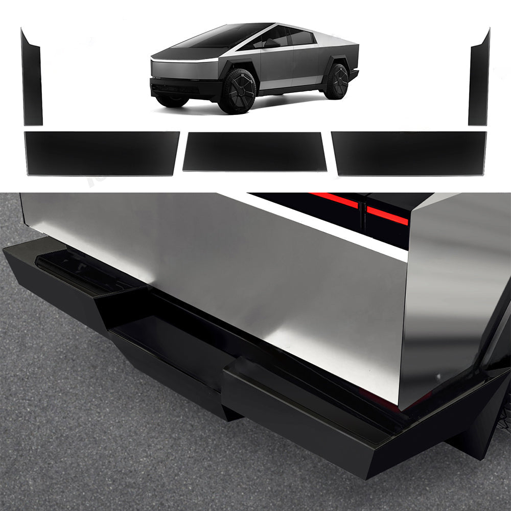 Rear Bumper Protectors - For Tesla Cybertruck (2024)