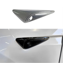 Carbon Fiber Turn Signal Cover – For Tesla Model X (2024+)