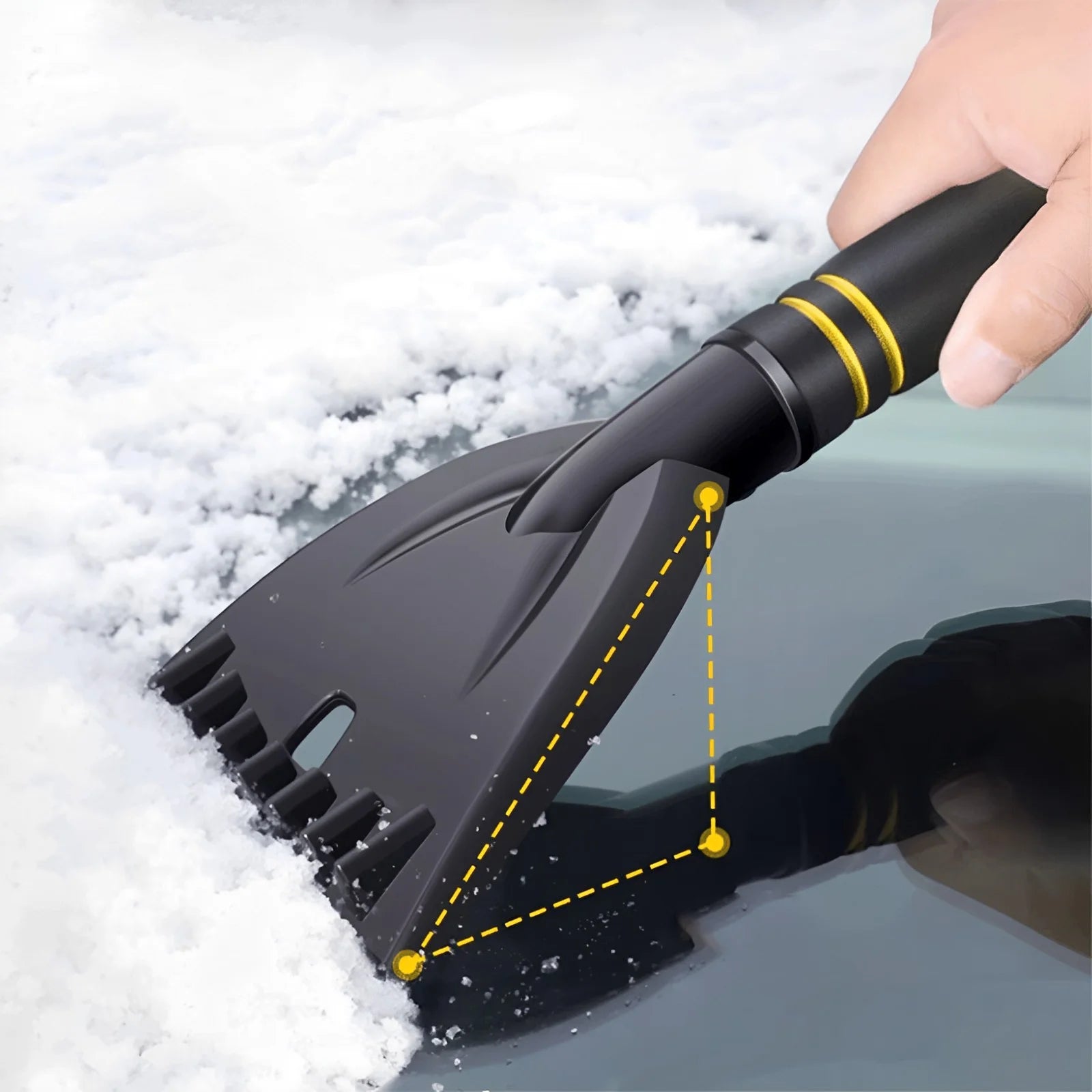 Winter Cleaning Broom & Snow Removal Shovel – For Tesla Model 3/Y/S/X