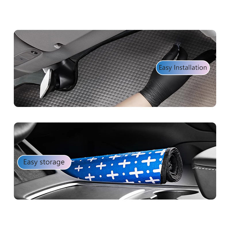 Reversible Windshield Sun Visor Sunshade – For Tesla Model S/3/X/Y