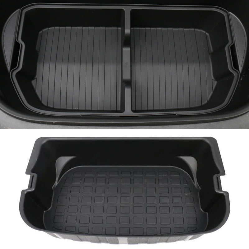 Sub Trunk Dual Level Organizer Boxes – For Tesla Model Y (2020-2024)