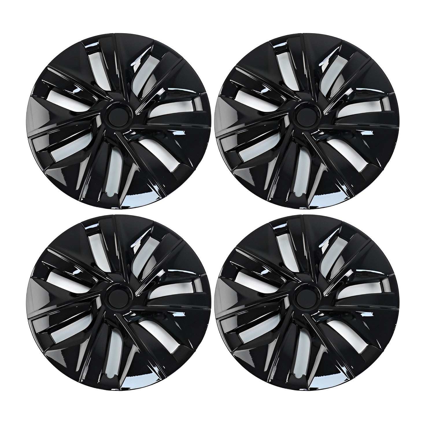 19" OEM Upgrade Wheel Hubcaps (4 Pieces) – For Tesla Model Y (2017-2024)