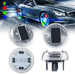 Solar Energy Car Wheel Hub Lights