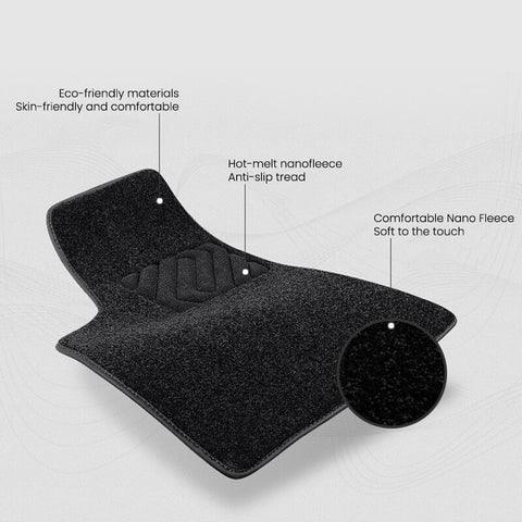 Double Layer Noise-Reducing Floor Mat – For Tesla Model Y (2020-2024)