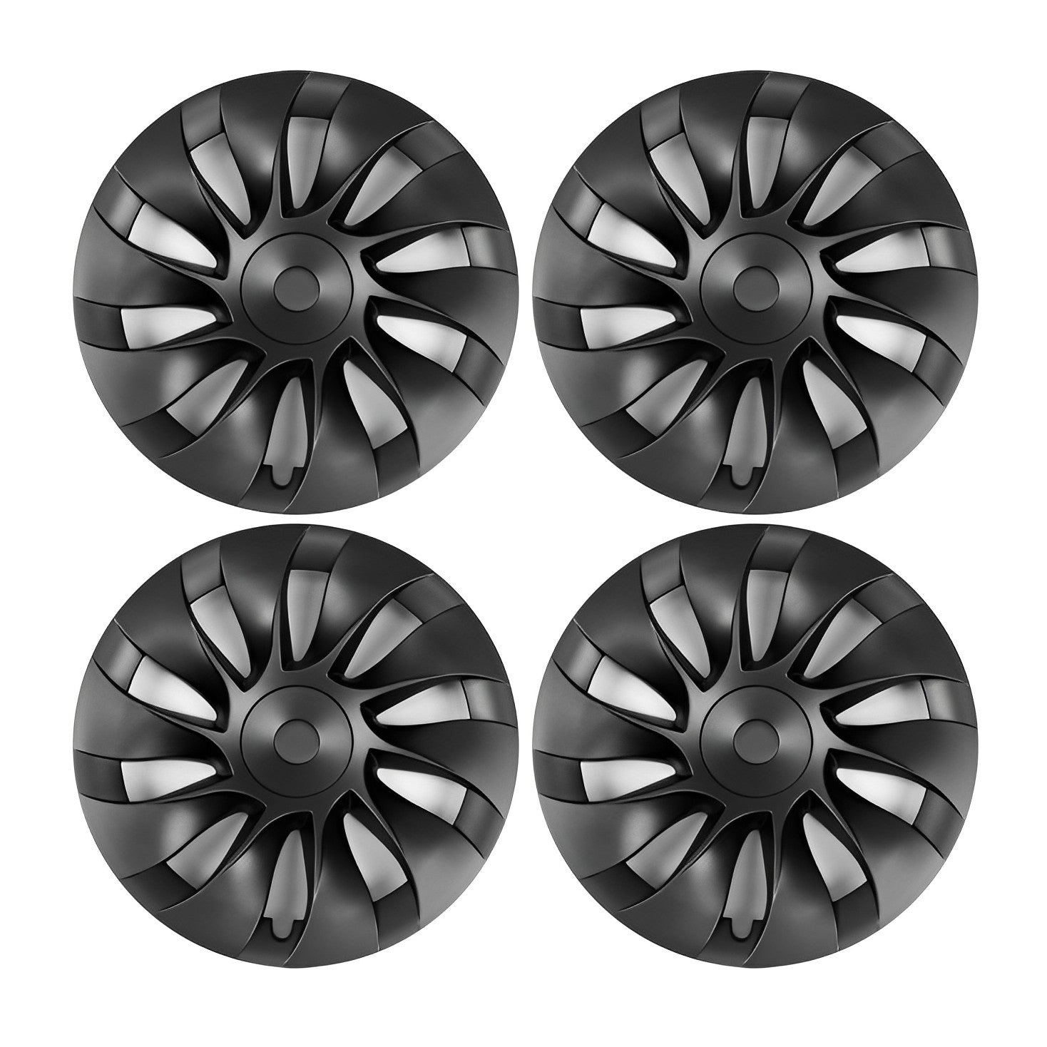 Induction Style Wheel Hub Caps – For Tesla Model Y (4 Pcs)