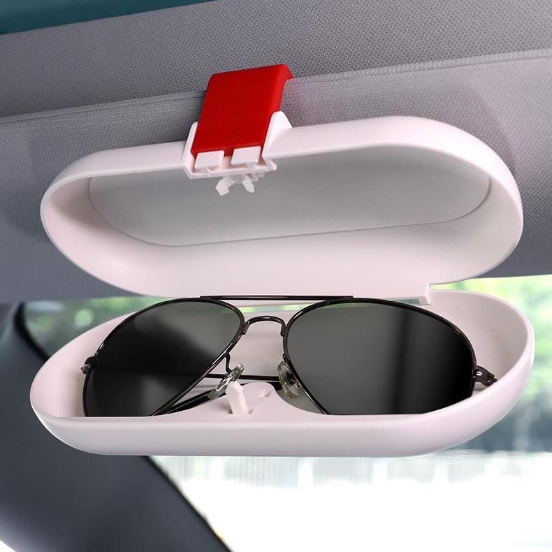 Glasses Case Sun Visor Sunglasses Storage Box – For Tesla Model S/X/3/Y (2012-2024)