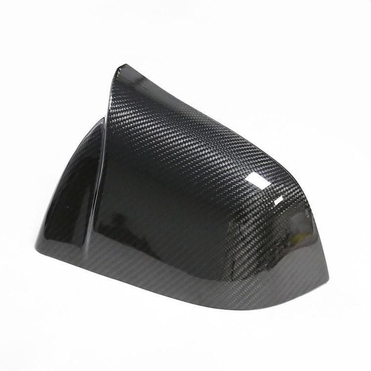 [Real Carbon Fiber] GT Style Side Mirror Cover for Tesla Model Y, Rear View Mirrors Cover Cap (2020-2024)