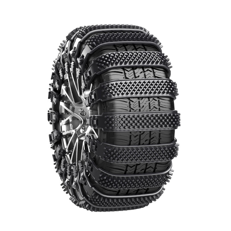 Bullwheel Track Clause Snow Chains (for Car Tire Size 165-245mm) – Universal Fit for All Cars