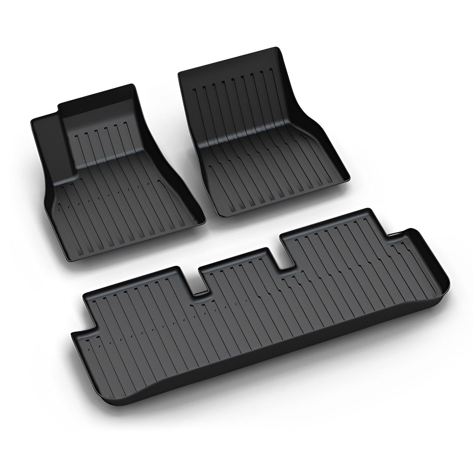 All-Weather Floor Mats & Cargo Liner Set – For Tesla Model S (2021-2024)