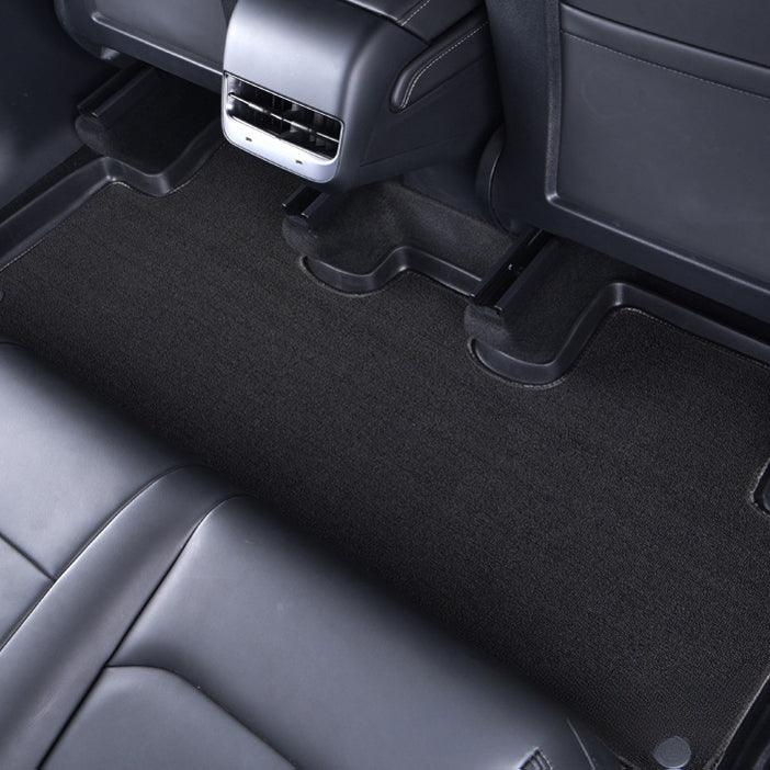 All-Weather Floor Mats Double Layer Flocking TPE – For Tesla Model Y (2020-2024)