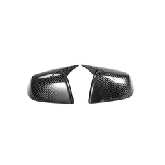 GT Style Side Door Mirror Cover (Carbon Fiber Pattern ABS) – For Tesla Model Y (2020-2024)