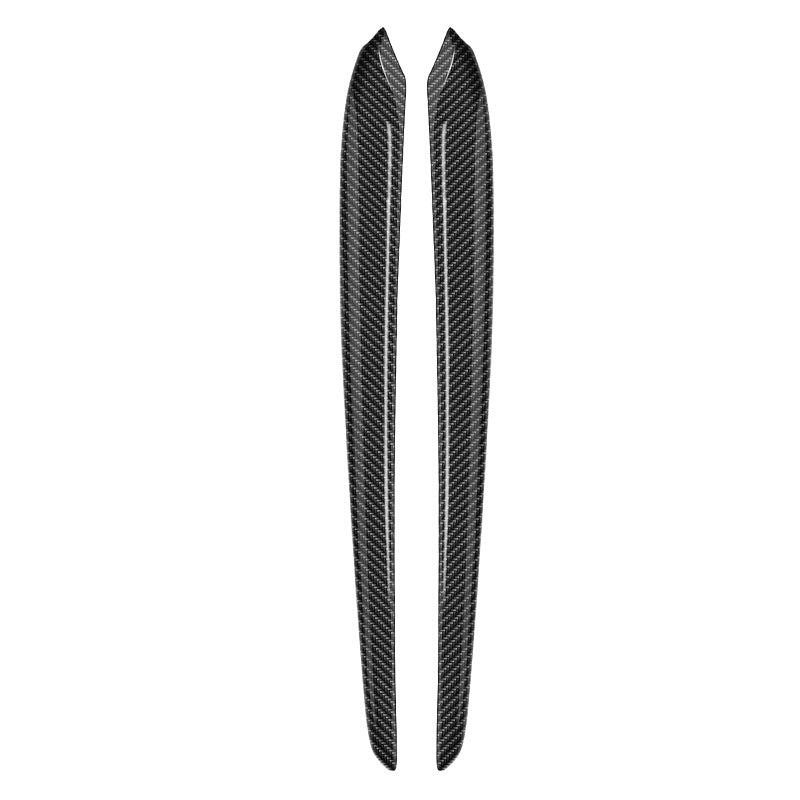 [Real Carbon Fiber] Door Trim Cover For Tesla Model 3, Front Door Trim Panel Caps (2021-2023)