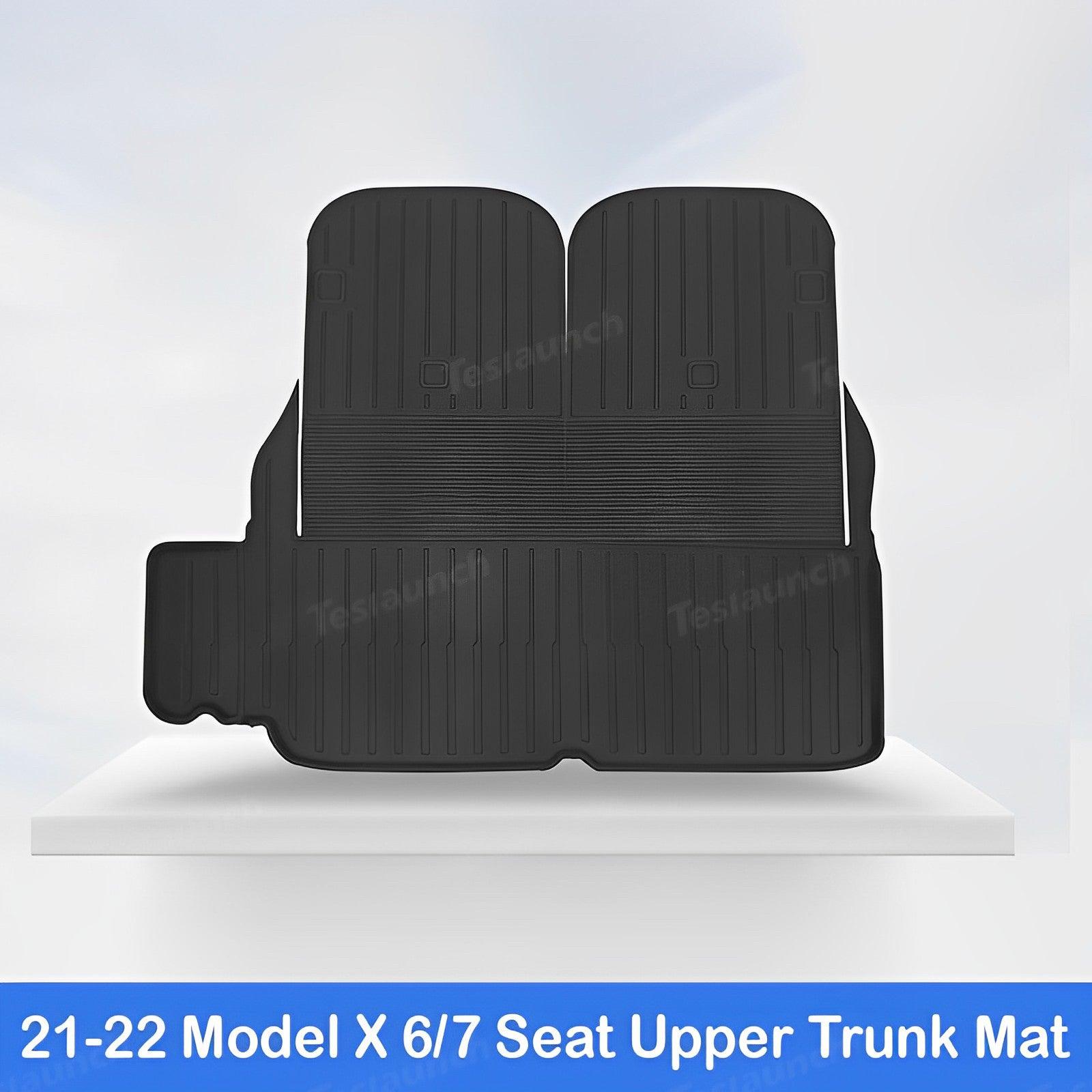 2021-2024 Model X Floor Mat Trunk Mat Cargo Liner All-Weather TPE