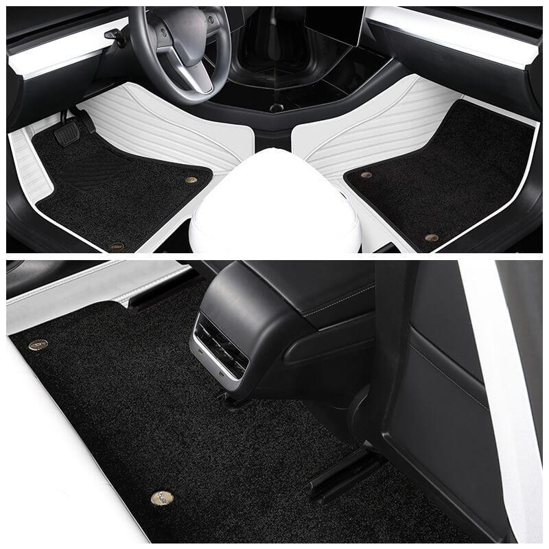 Double Layer Noise-Reducing Floor Mat – For Tesla Model S (2014-2020)