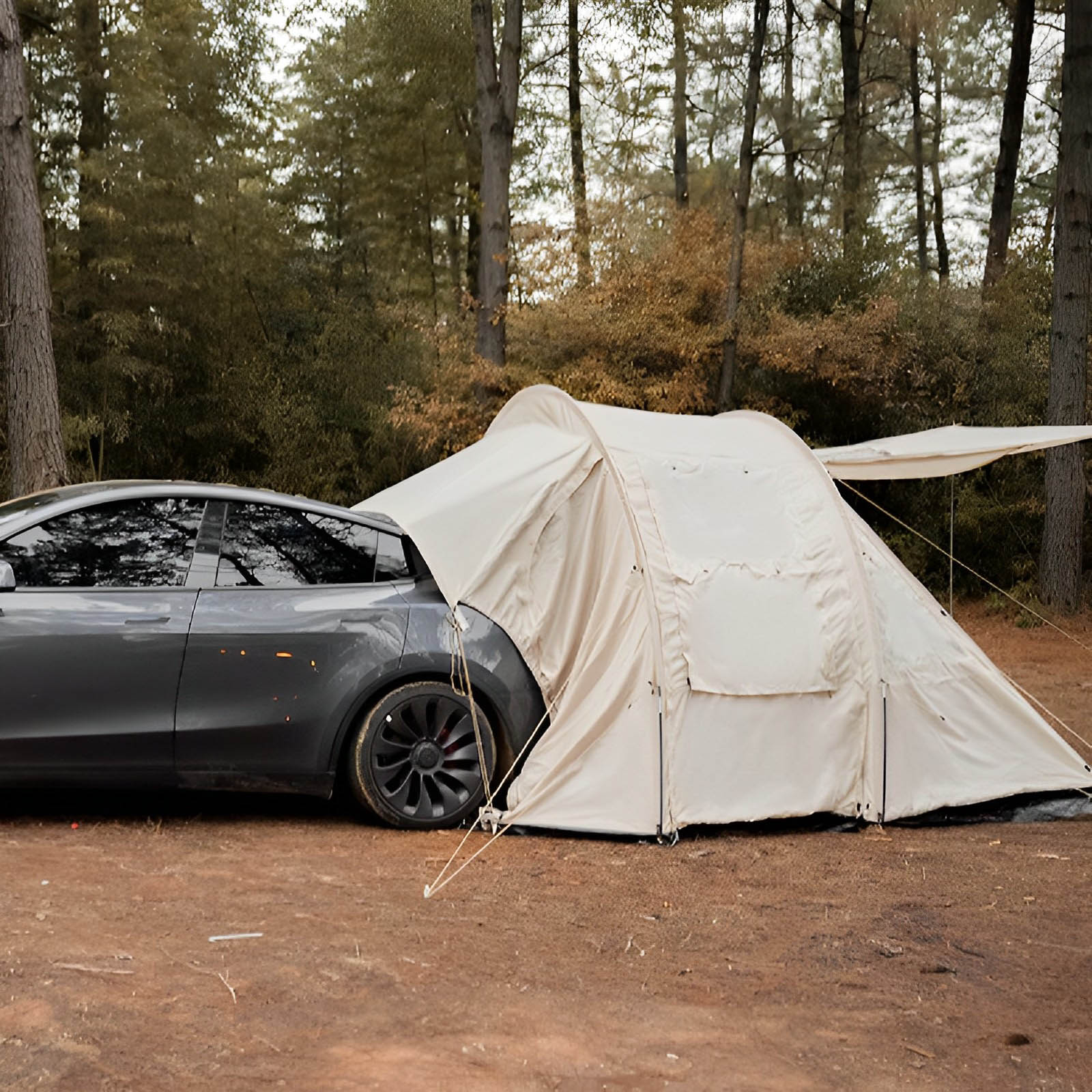 Rear Camping Tent Extension – For Tesla Model Y