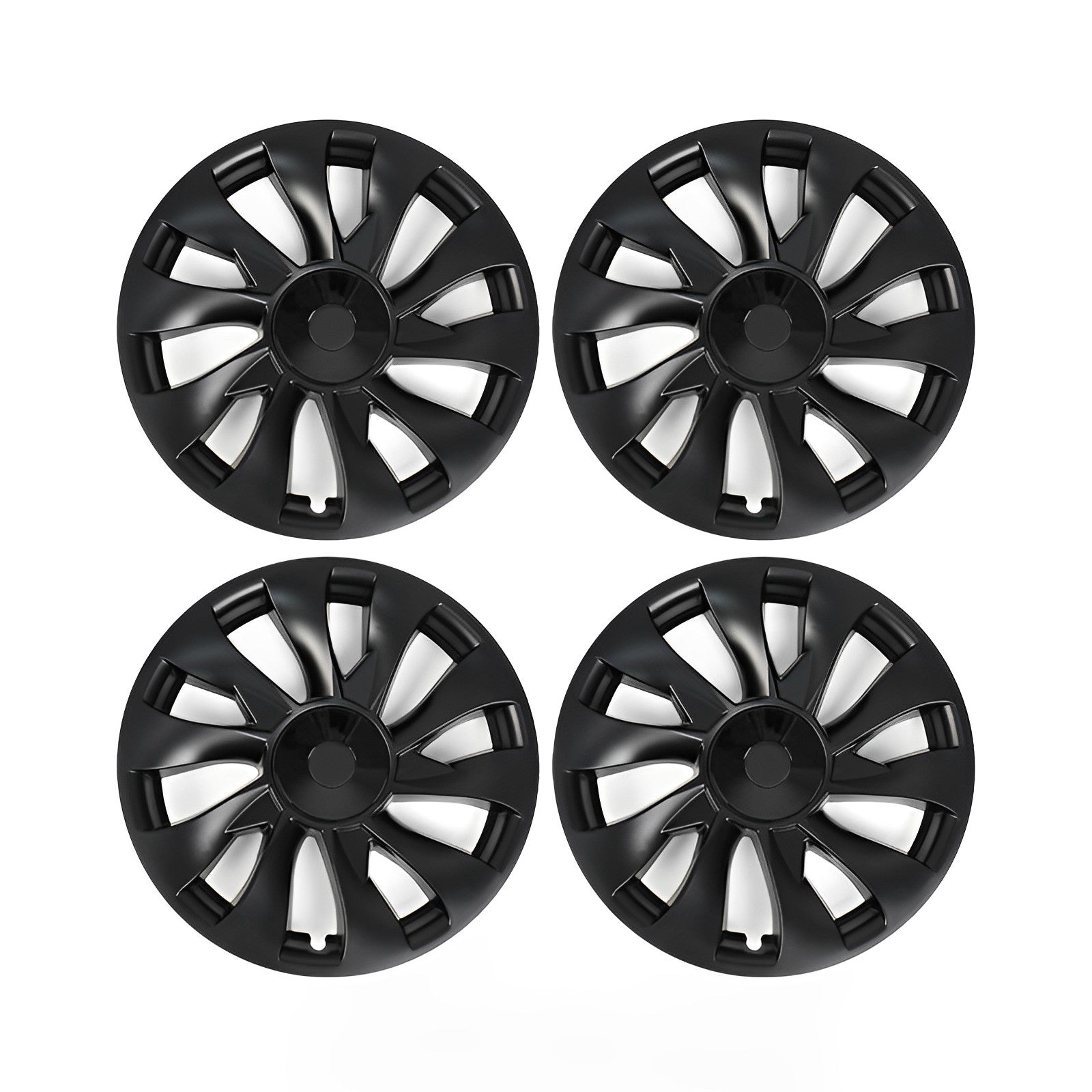 Induction Style Wheel Hubcap 18" Performance Style (4 Pcs) – For Tesla Model 3