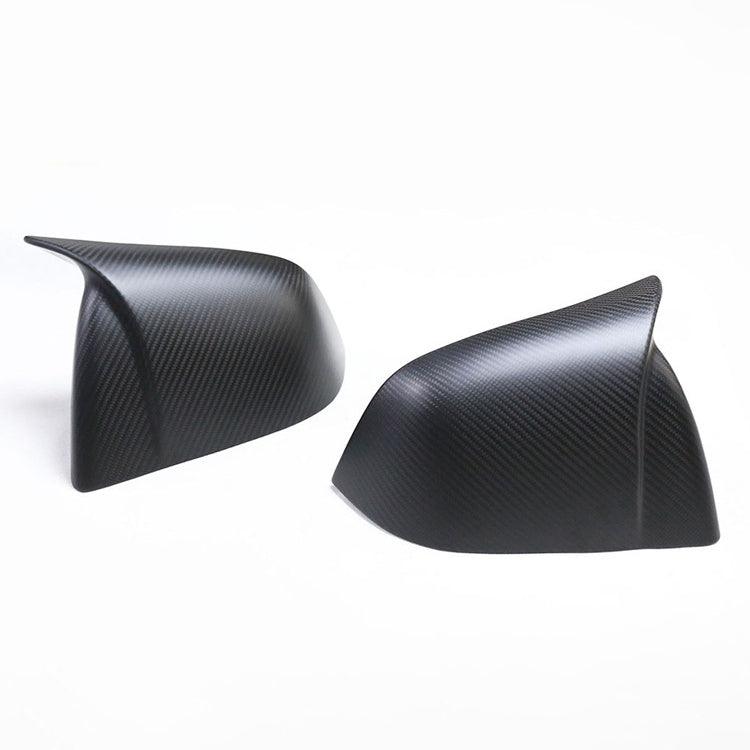 [Real Carbon Fiber] GT Style Side Mirror Cover for Tesla Model Y, Rear View Mirrors Cover Cap (2020-2024)