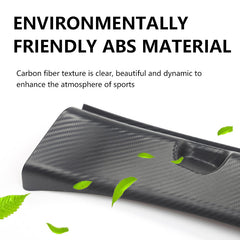 Carbon Fiber Color Door Sill Protector + Trunk Sill Protector for Tesla Model Y 2021-2024