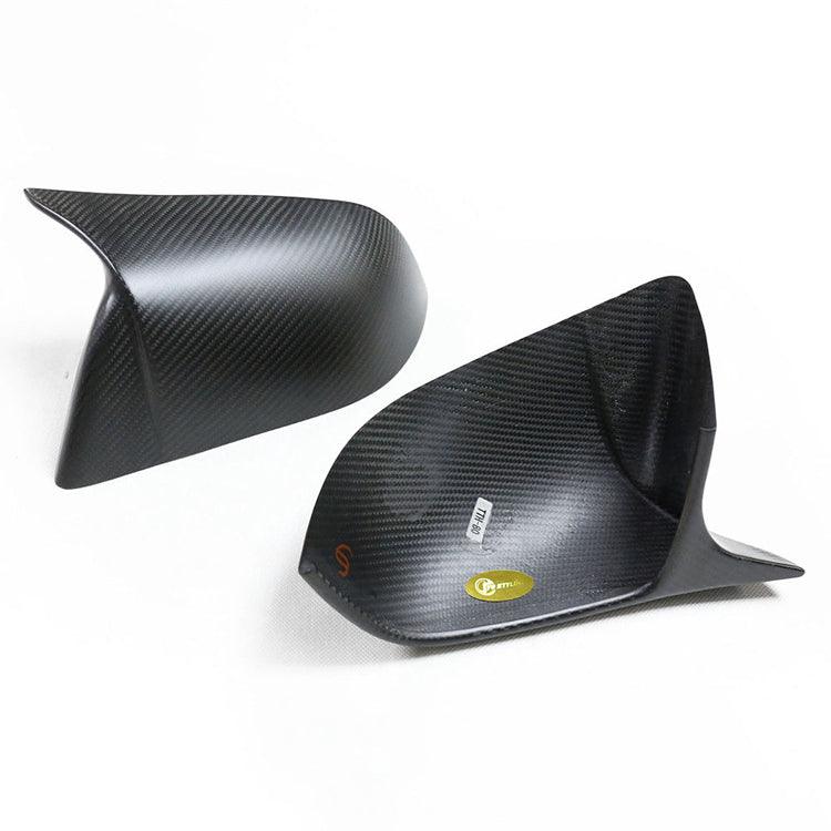 [Real Carbon Fiber] Tesla Model 3 GT Style Side Mirror Cover, Rear View Mirrors Cover Cap (2017-2024)