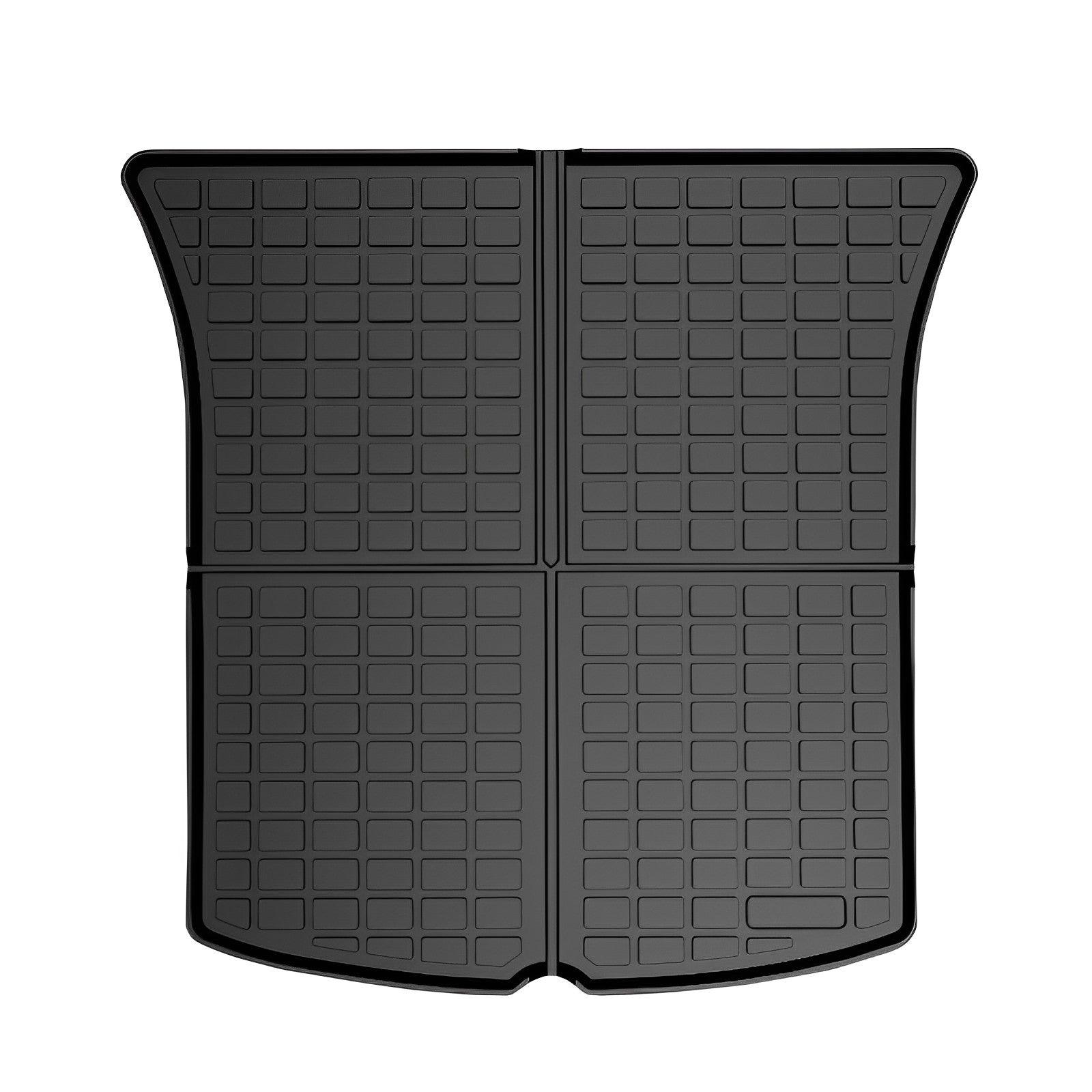 Tesla Model Y All-Weather Floor Mats Full Set Trunk Mat Cargo Mat Frunk Cargo Liner (2020-2024)