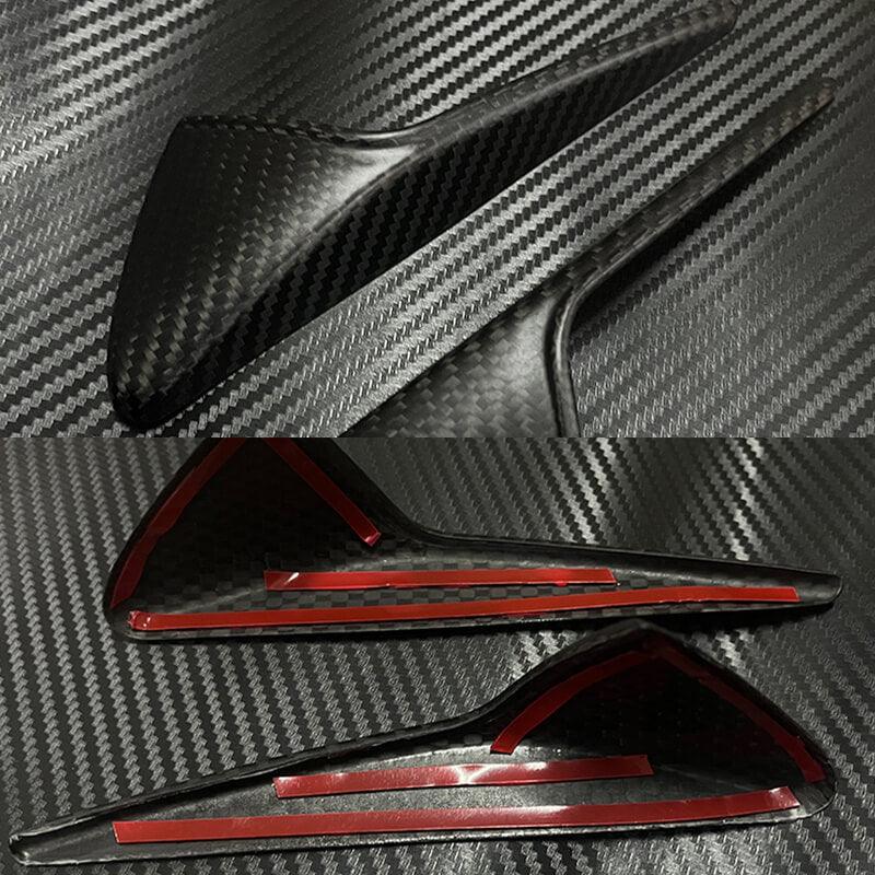 Carbon Fiber Turn Signal Cover (1 Pair) – For Tesla Model S/3/X/Y (2016-2024)