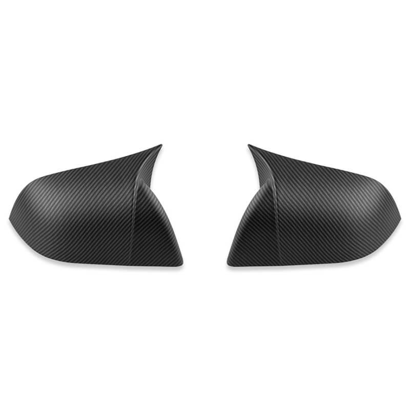 GT Style Carbon Fiber Mirror Caps (1 Pair) – For Tesla Model 3 (2017-2024)