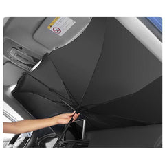 Foldable Umbrella Car Front Windshield Sunshade – For Tesla Model S/3/X/Y (2012-2024)