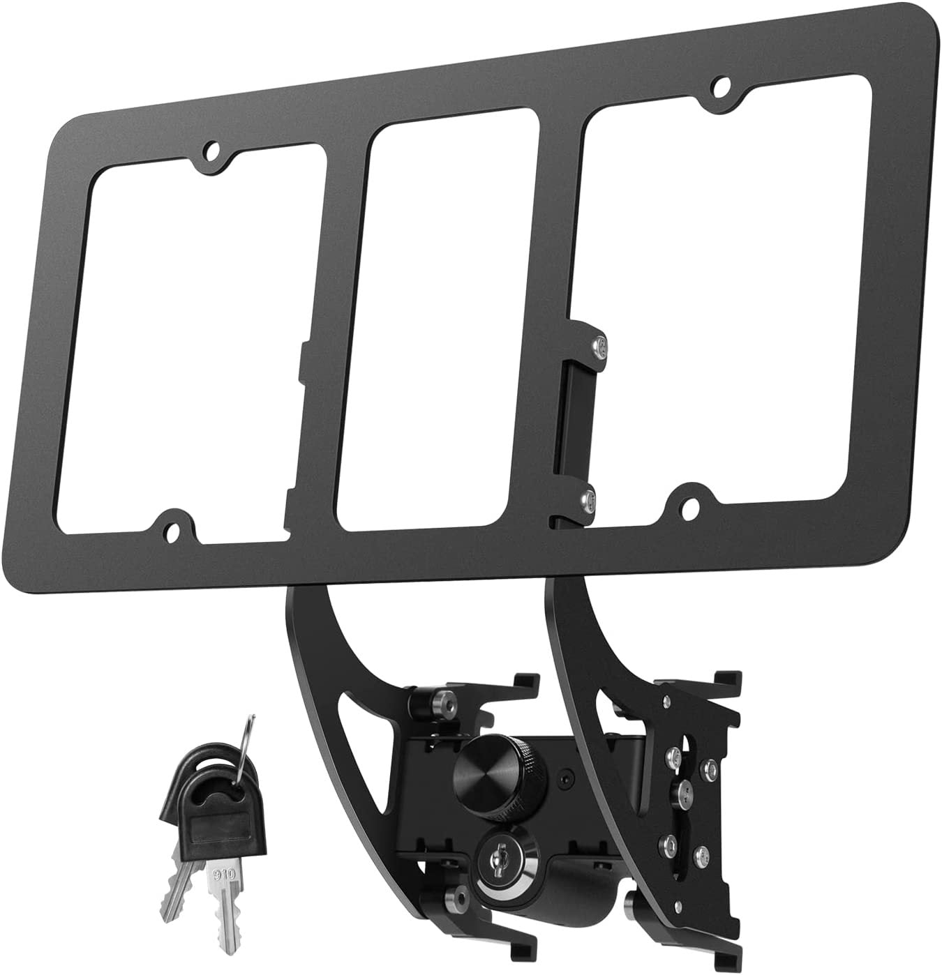 No Drill Anti-Theft Front License Plate Holder – For Tesla Model 3/Y (2017-2023)