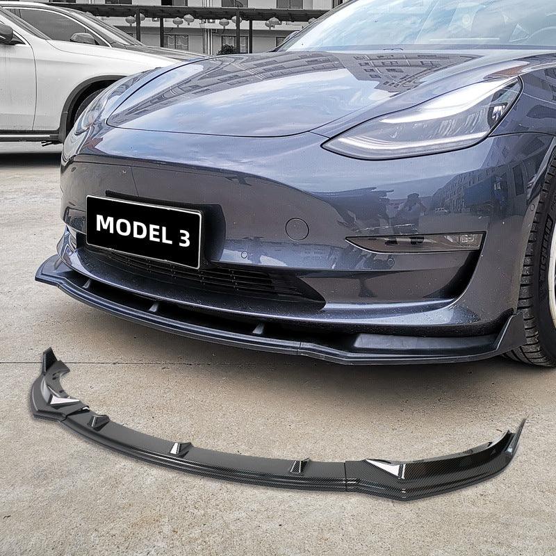 Front Bumper Lip Kit – For Tesla Model 3 (2017-2023)