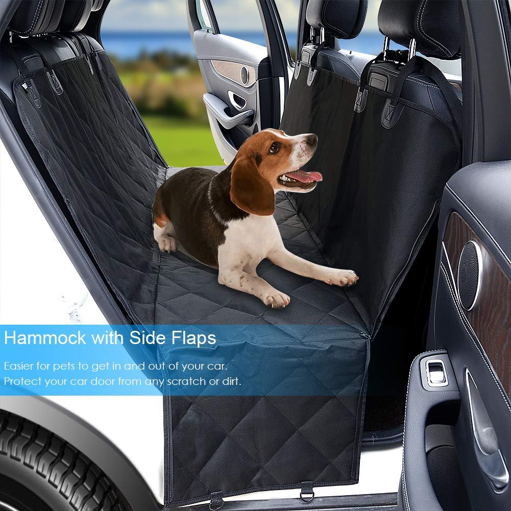 Waterproof Dog Seat Cover with Visible Mesh Window – For Tesla Models