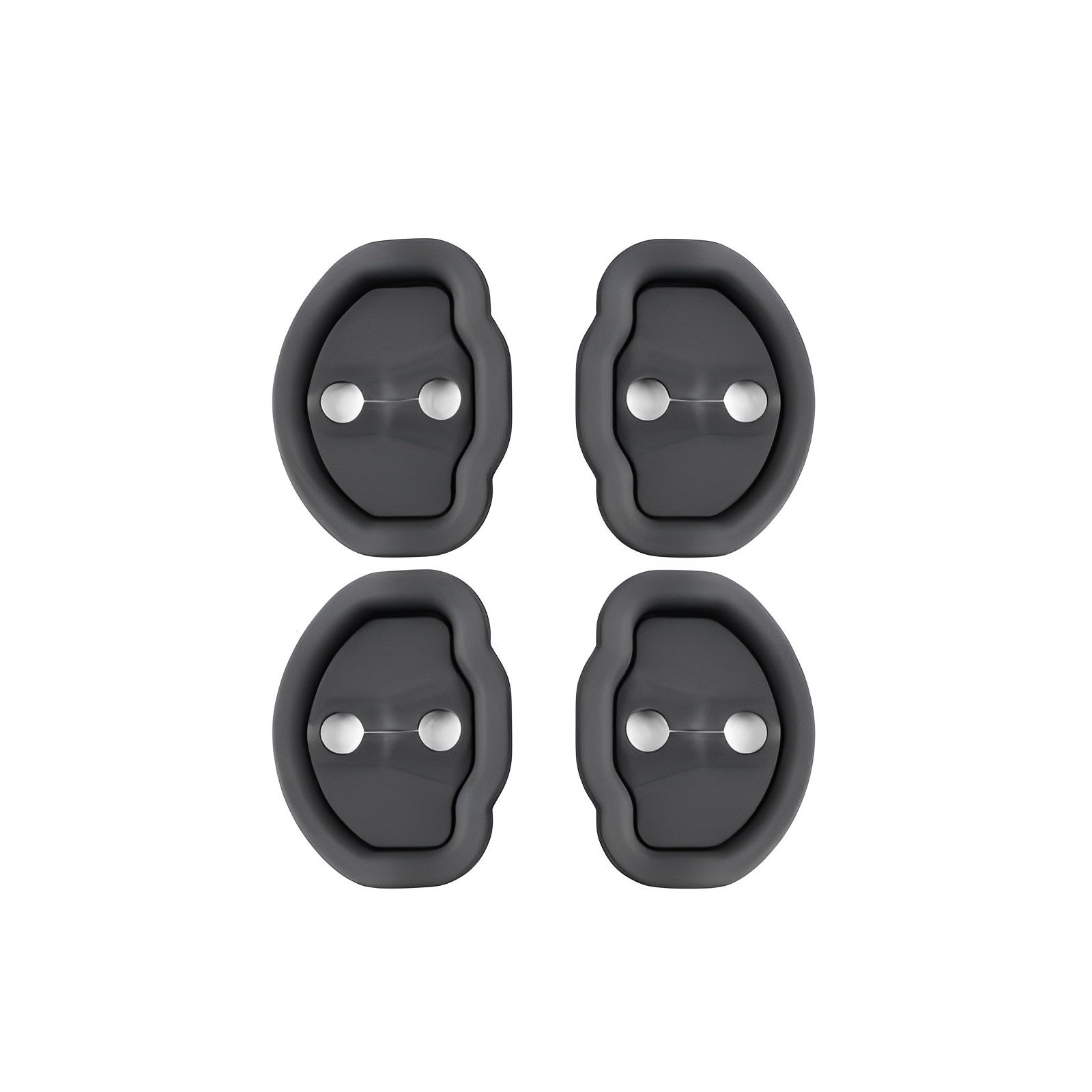 Noise Reduction Door Latch Lock Cover (4 Pcs) – For Tesla Model 3/Y