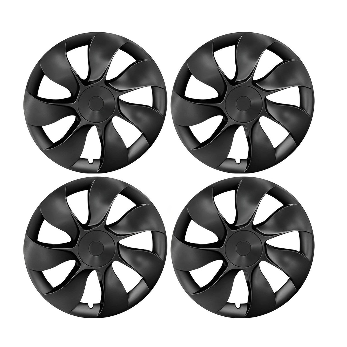 Model Y Induction Style Wheel Hub Caps - Performance Wheel HubCaps (4 Pcs)