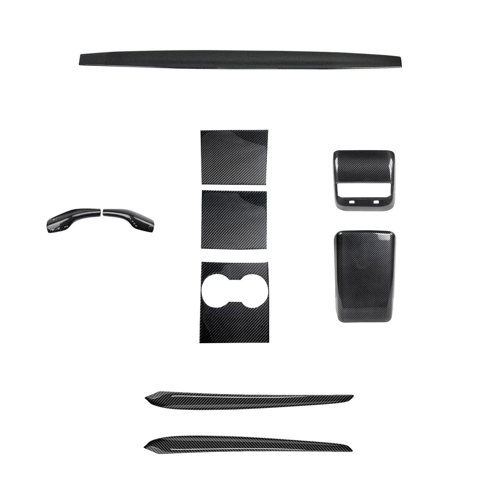 Real Carbon Fiber Interior Wrap Kit – For Tesla Model 3/Y