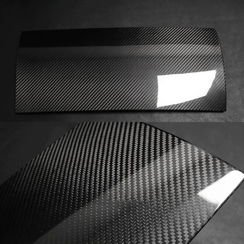 Carbon Fiber Glove Box Cover – For Tesla Model 3/Y (2017-2024)