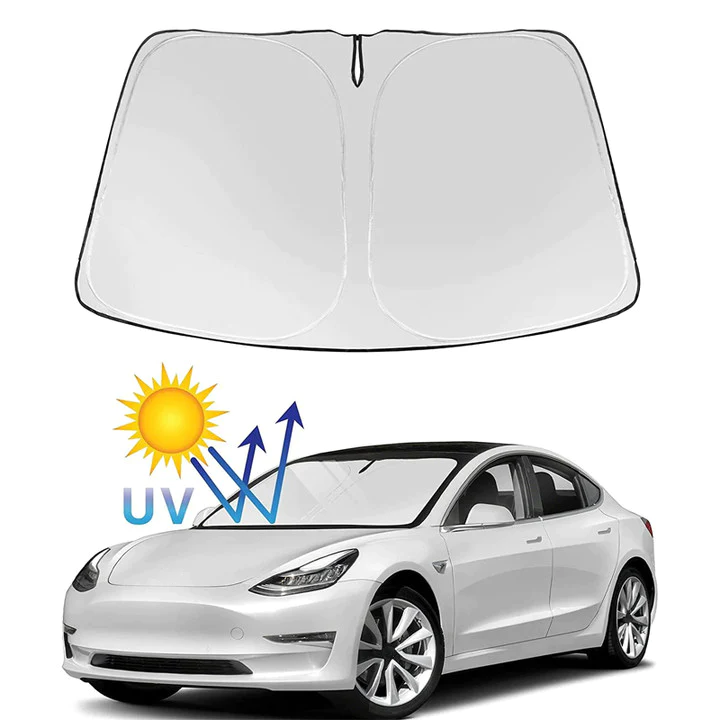 Front Windshield Sunshade – For Tesla Model S/3/X/Y